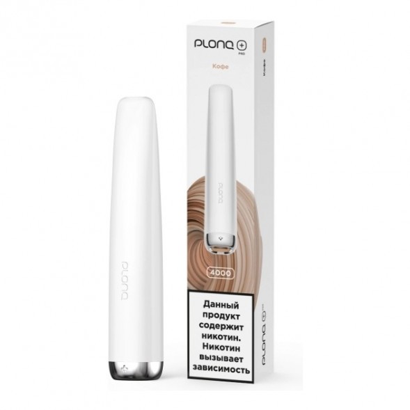 PLONQ PLUS PRO - Кофе (Coffee, 4000 затяжек) купить в Владивостоке