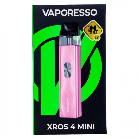 Электронная сигарета Vaporesso XROS 4 Mini - Ice Pink (Розовый Лёд) купить в Владивостоке