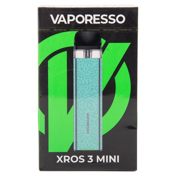 Электронная сигарета Vaporesso XROS 3 Mini - Aqua Green купить в Владивостоке