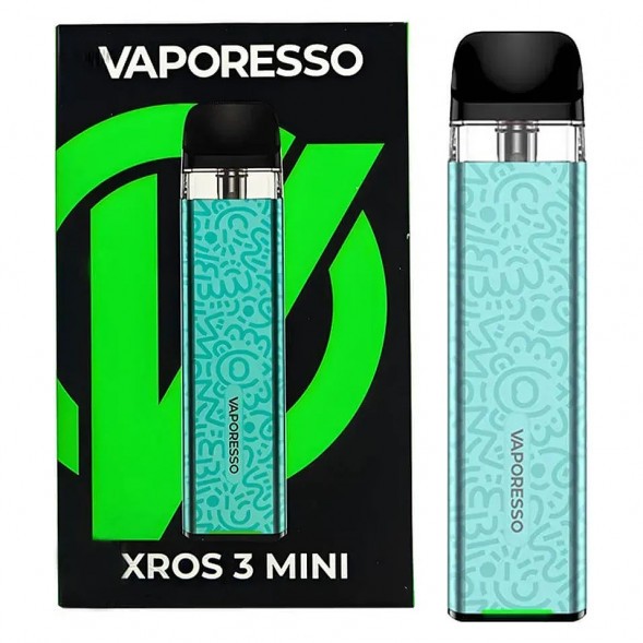 Электронная сигарета Vaporesso XROS 3 Mini - Aqua Green купить в Владивостоке