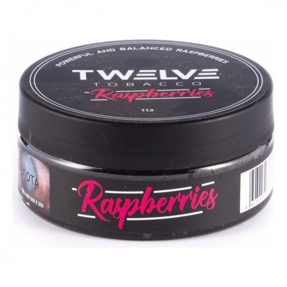 Табак Twelve - Raspberries (Малина, 100 грамм, Акциз) купить в Владивостоке