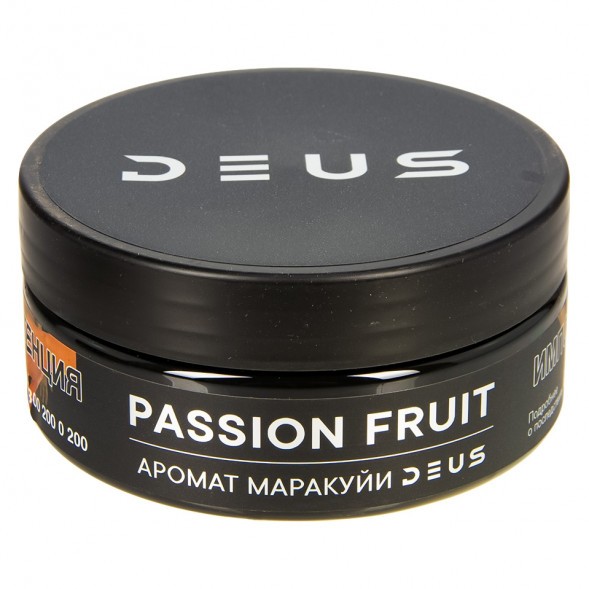 Табак Deus - Passion Fruit (Маракуйя, 100 грамм) купить в Владивостоке