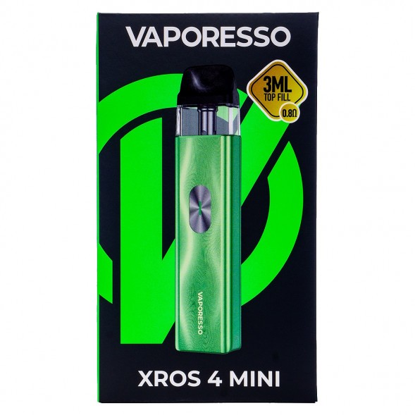 Электронная сигарета Vaporesso XROS 4 Mini - Ice Green (Зелёный Лёд) купить в Владивостоке