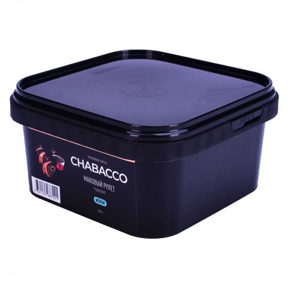 Смесь Chabacco MEDIUM - Poppy Roll (Маковый Рулет, 200 грамм) купить в Владивостоке