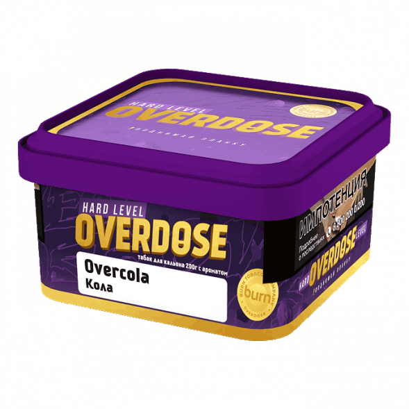 Табак Overdose - Overcola (Кола, 200 грамм) купить в Владивостоке