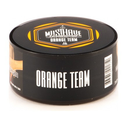 Табак Must Have - Orange Team (Оранжевая Команда, 25 грамм) купить в Владивостоке