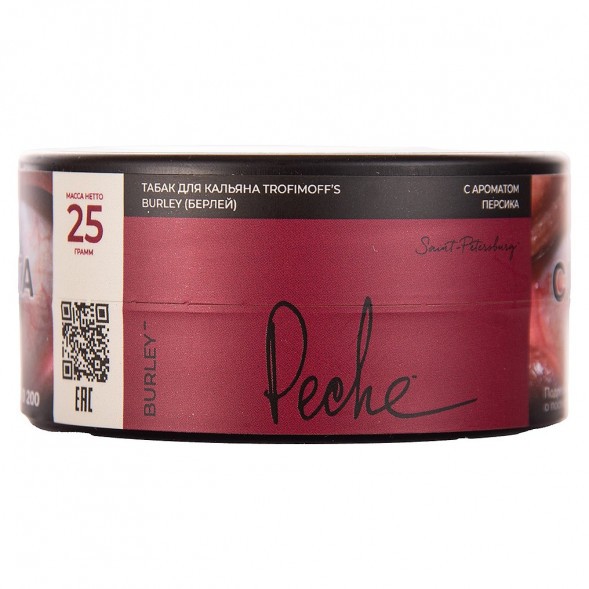 Табак Trofimoff&#039;s Burley - Peche (Персик, 25 грамм) купить в Владивостоке