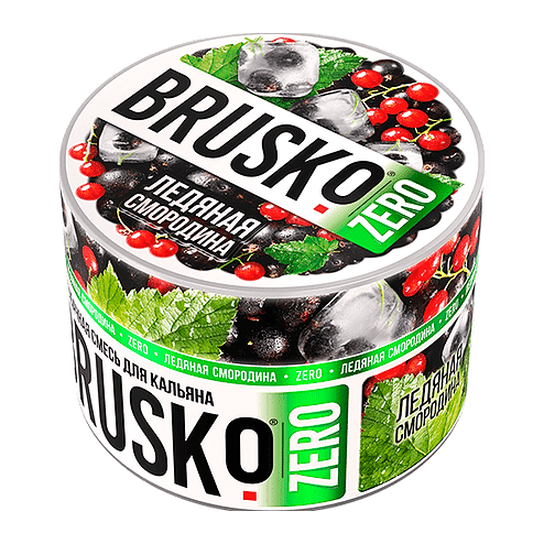 Смесь Brusko Zero - Ледяная Смородина (50 грамм) купить в Владивостоке