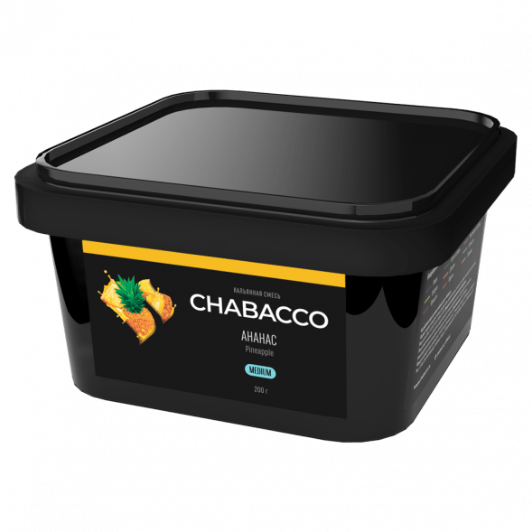 Смесь Chabacco MEDIUM - Pineapple (Ананас, 200 грамм) купить в Владивостоке