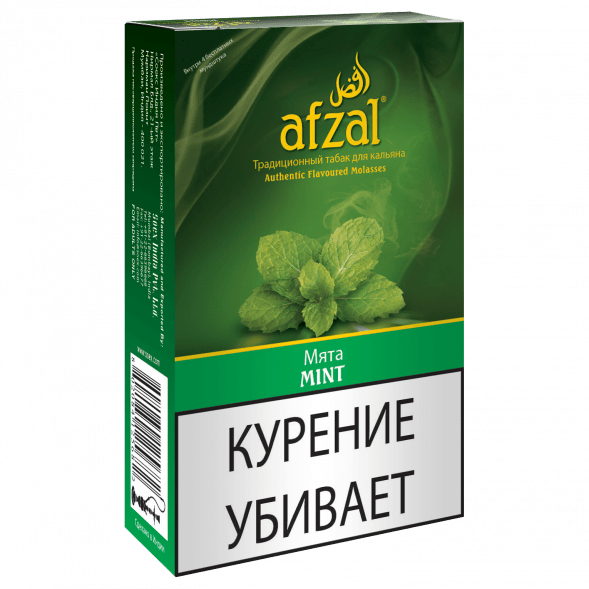 Табак Afzal - Mint (Мята, 40 грамм) купить в Владивостоке