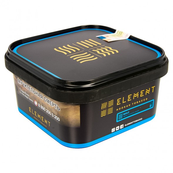 Табак Element Вода - Maui (Ананас и Папайя, 200 грамм) купить в Владивостоке