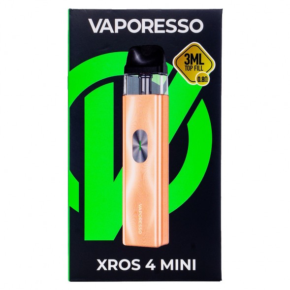 Электронная сигарета Vaporesso XROS 4 Mini - Champagne Gold (Золотое Шампанское) купить в Владивостоке