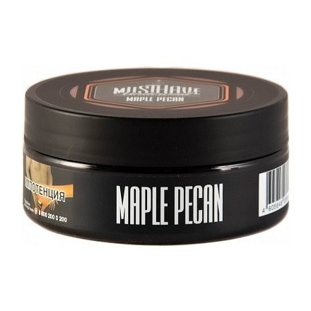 Табак Must Have - Maple Pecan (Слойка с Орехом и Кленовым Сиропом, 125 грамм) купить в Владивостоке