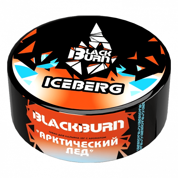 Табак BlackBurn - Iceberg (Арктический Лёд, 25 грамм) купить в Владивостоке