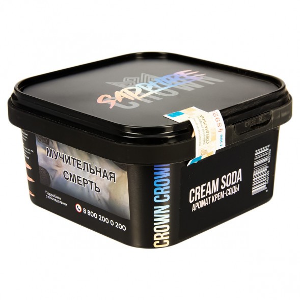 Табак Sapphire Crown - Cream Soda (Крем Сода, 200 грамм) купить в Владивостоке