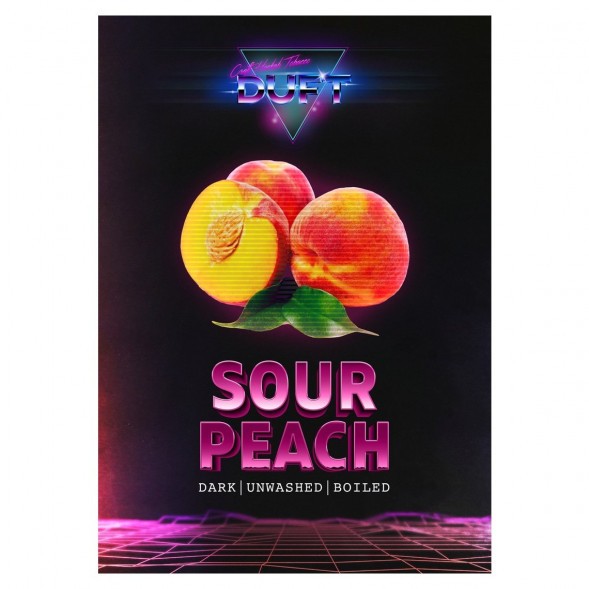Табак Duft - Sour Peach (Кислый Персик, 80 грамм) купить в Владивостоке