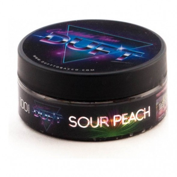Табак Duft - Sour Peach (Кислый Персик, 80 грамм) купить в Владивостоке