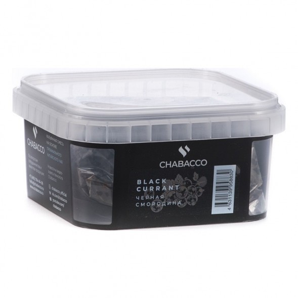Смесь Chabacco MEDIUM - Black Currant (Чёрная Смородина, 200 грамм) купить в Владивостоке