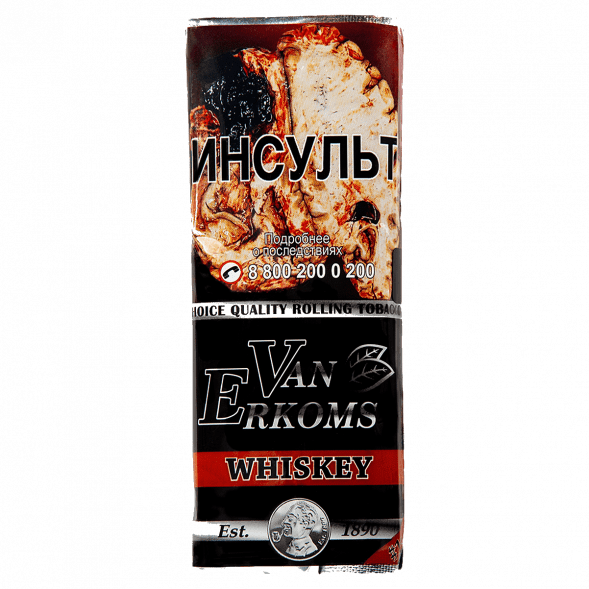 Табак сигаретный Van Erkoms - Whiskey (40 грамм) купить в Владивостоке