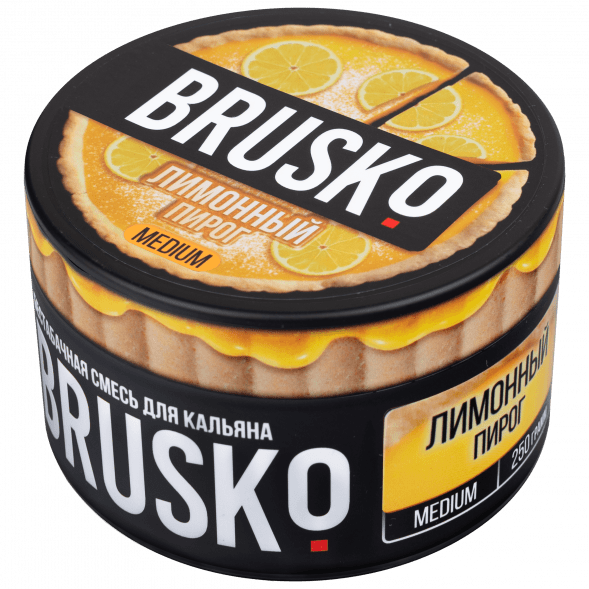 Смесь Brusko Medium - Лимонный Пирог (250 грамм) купить в Владивостоке
