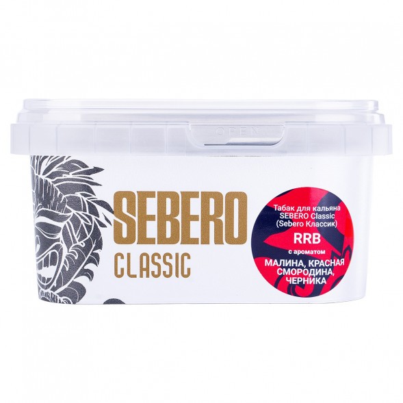 Табак Sebero - RRB (Малина, Красная Смородина, Черника, 200 грамм) купить в Владивостоке