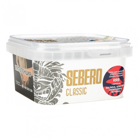 Табак Sebero - RRB (Малина, Красная Смородина, Черника, 200 грамм) купить в Владивостоке