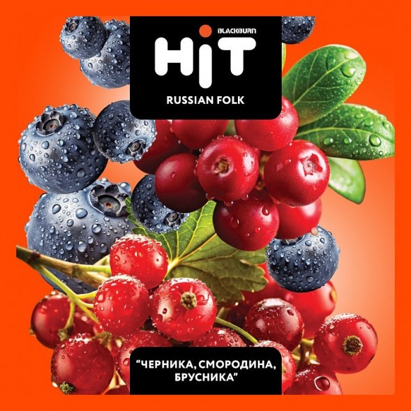 Табак BlackBurn HiT - Russian Folk (Черника, Смородина, Брусника, 30 грамм) купить в Владивостоке