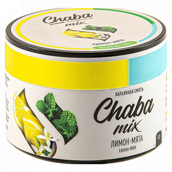 Смесь Chaba Mix - Lemon-Mint (Лимон и Мята, 50 грамм) купить в Владивостоке