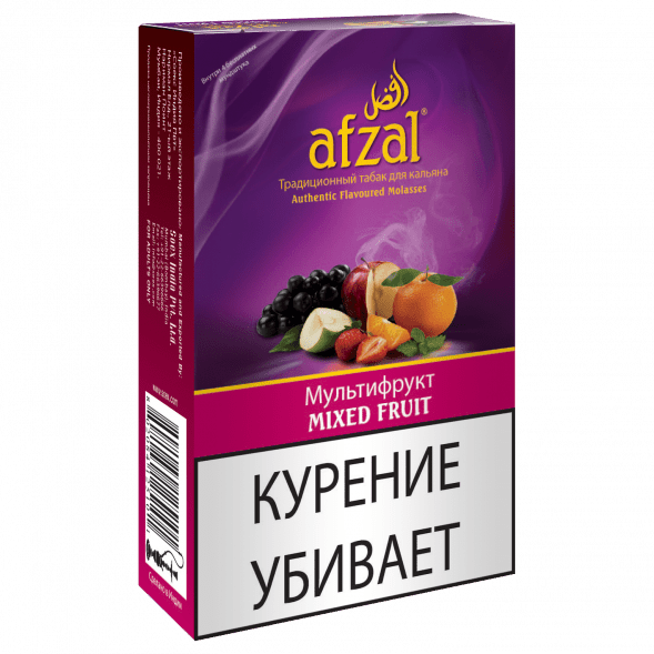 Табак Afzal - Mixed Fruit (Мультифрукт, 40 грамм) купить в Владивостоке