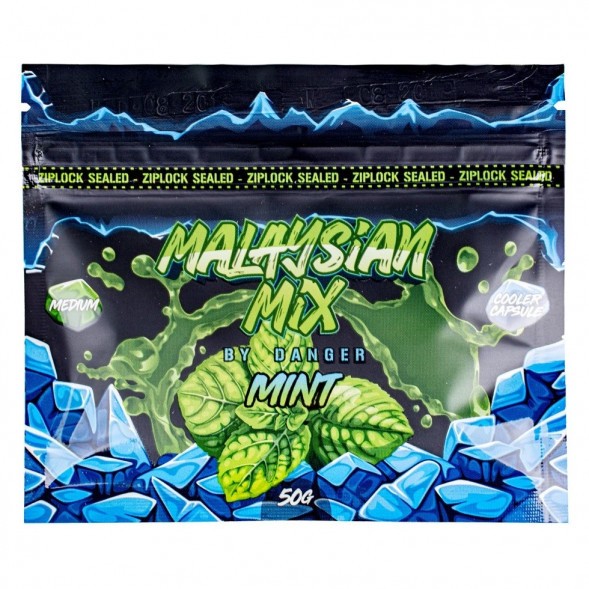 Смесь Malaysian Mix Medium - Mint (Мята, 50 грамм) купить в Владивостоке