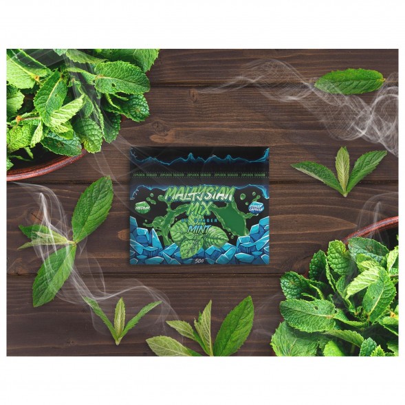 Смесь Malaysian Mix Medium - Mint (Мята, 50 грамм) купить в Владивостоке