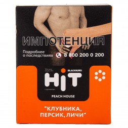 Табак BlackBurn HiT - Peach House (Клубника, Персик, Личи, 30 грамм)