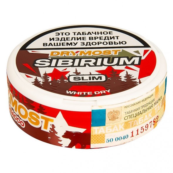 Табак жевательный DryMost - Sibirium Slim (12 грамм) купить в Владивостоке