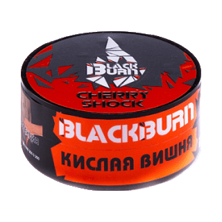 Табак BlackBurn - Cherry Shock (Кислая Вишня, 25 грамм) купить в Владивостоке