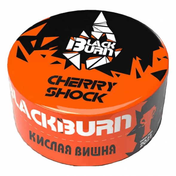 Табак BlackBurn - Cherry Shock (Кислая Вишня, 25 грамм) купить в Владивостоке
