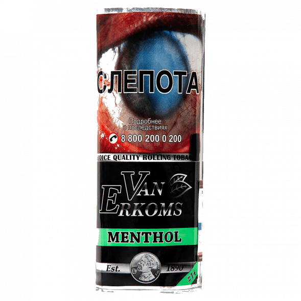 Табак сигаретный Van Erkoms - Menthol (40 грамм) купить в Владивостоке