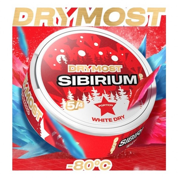 Табак жевательный DryMost - Sibirium -80 (12 грамм) купить в Владивостоке