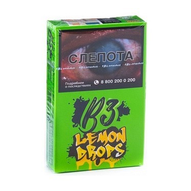 Табак B3 - Lemon Drops (Лимонные Леденцы, 50 грамм) купить в Владивостоке