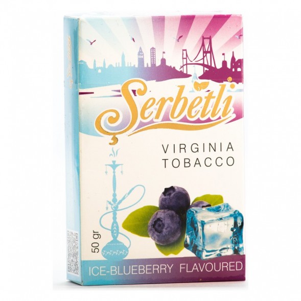 Табак Serbetli - Ice Blueberry (Голубика со Льдом, 50 грамм, Акциз) купить в Владивостоке