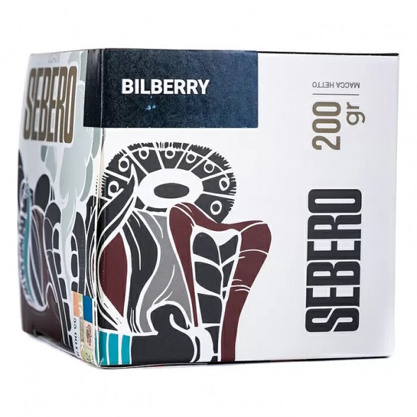 Табак Sebero - Bilberry (Черника, 200 грамм) купить в Владивостоке