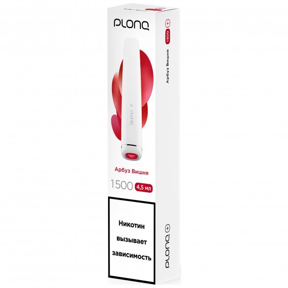 PLONQ PLUS - Арбуз Вишня (1500 затяжек) купить в Владивостоке