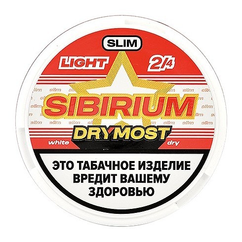 Табак жевательный DryMost - Sibirium Light Slim (12 грамм) купить в Владивостоке