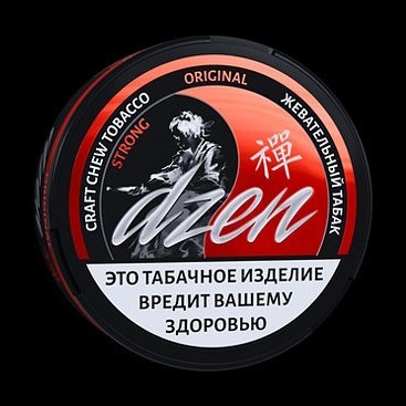 Табак жевательный DZEN Strong - Original (Оригинал) купить в Владивостоке