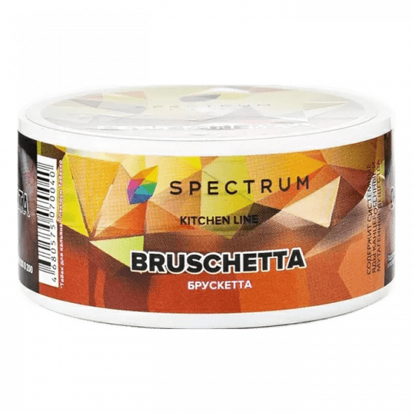 Табак Spectrum Kitchen Line - Bruschetta (Брускетта, 25 грамм) купить в Владивостоке