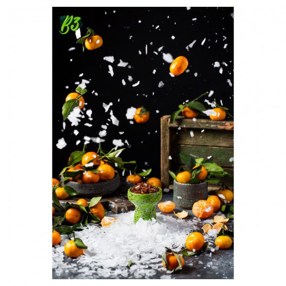 Табак B3 - Mandarin Ice (Ледяной Мандарин, 50 грамм) купить в Владивостоке