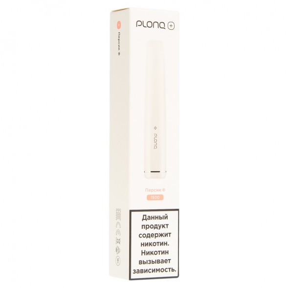 PLONQ PLUS - Персик (1500 затяжек) купить в Владивостоке