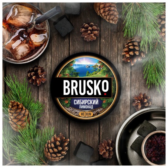 Смесь Brusko Medium - Сибирский Лимонад (50 грамм) купить в Владивостоке