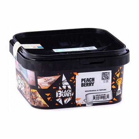 Табак BlackBurn - Peachberry (Земляника и Персик, 200 грамм) купить в Владивостоке