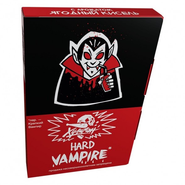 Табак Хулиган Hard - Vampire (Ягодный Кисель, 25 грамм) купить в Владивостоке