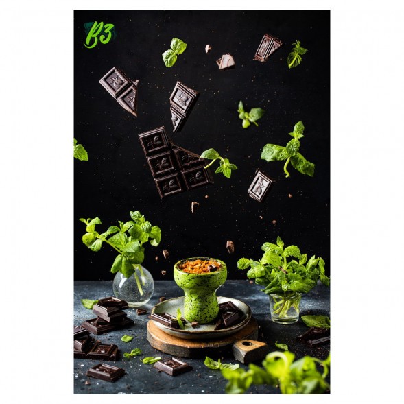 Табак B3 - Mint Chocolate Chill (Ледяной Шоколад, 50 грамм) купить в Владивостоке